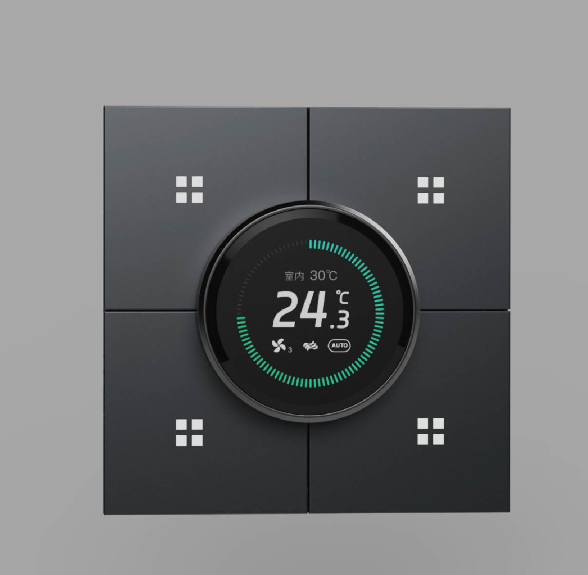 X3Temperature control knob